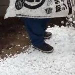 猫よけに防犯砂利